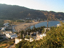 Beach of Milopotas at Ios Island - Cyclades in Greece